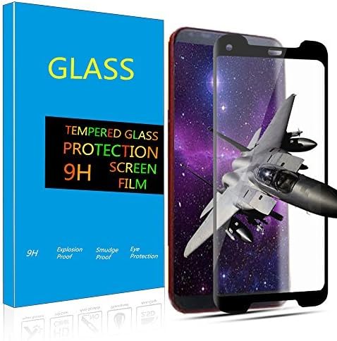 Screen Protector for Google Pixel 2XL , Tempered Glass Film Screen Protector For Pixel 2XL, Full Coverage / HD-Clear / Bubble-free / Case Friendly / Anti-Scratch