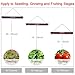 Venesun 100W LED Grow Light for Indoor Plants Full Spectrum Plant Growing Lamp Fixture with Veg/Bloom/Full Switch Greenhouse Hydroponic Hanging Kit for Germination, Veg and Flowerthumb 4
