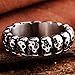 Jude Jewelers 6mm Stainless Steel Gothic Skull Biker Ring (7)
