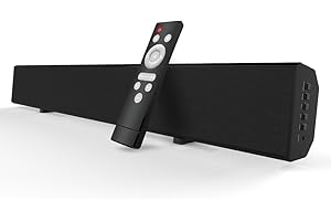 MZEIBO Sound Bar, Sound Bars for TV, 5.0 Bluetooth TV Sound bar, 30 inch Wireless and Wired Soundbar Home Theater Surround Speakers with Optical Cable and Remote Control