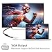 MONODEAL USB C to HDMI/VGA Adapter, 2 in 1 USB 3.1 Type C to VGA/HDMI Adapter 4K UHD, Support HDMI VGA Simultaneously, Male to Female Multi-Display Video Converter