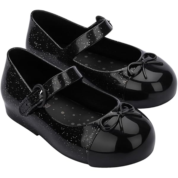 Chaussures Melissa Shoes Modèle Mini Campana Zig Zag - Pointure 17 - Pailleté Frost Glitter - Neuf Avec Emballage