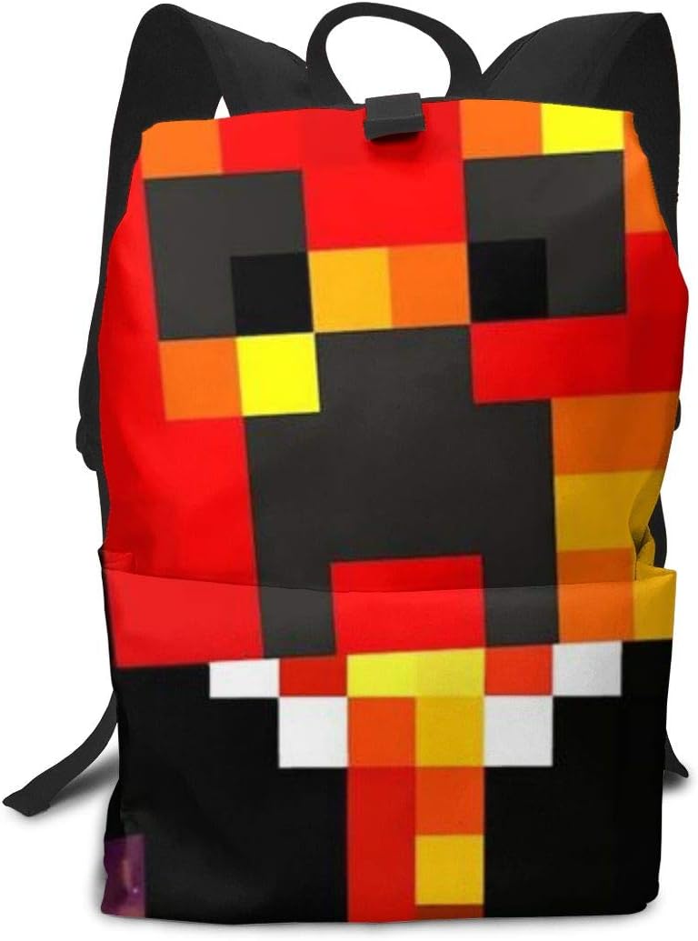 Preston-Playz School Backpack Durable Schoolbag 11.4"X5.9"X15.7" for Students