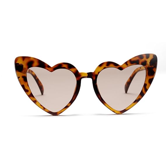 Tortoiseshell heart sunglasses Clearance