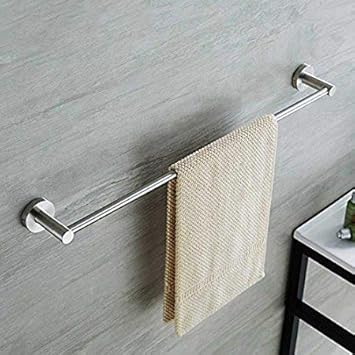 Synergy Stainless Steel 24 Inch Straight Towel Holder Towel Hanger Towel Rod Towel Bar For Bathroom And Kitchen Chrome Finish Sy Th6 Amazon In Home Improvement