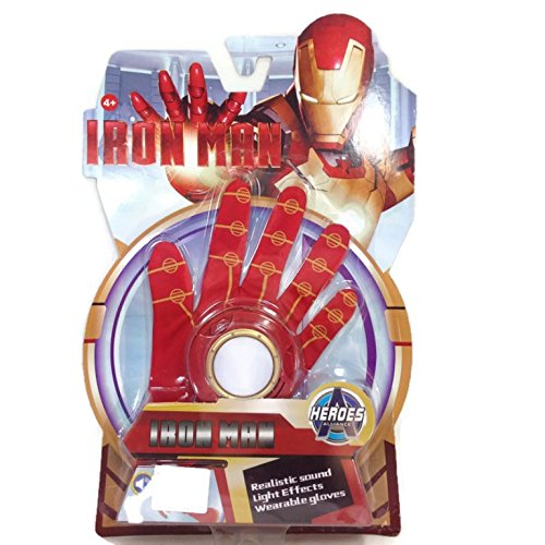 Marvel Ultimate Hero Glove Iron Man, Captain America, Spider Man,Wolverine