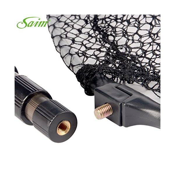 Saim-Fishing-Fish-Landing-Folding-Netting-Net-w-Extending-Telescoping-Pole-Handle