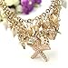 ReFaXi Fashion Bohemian Sea Shell Starfish Faux Pearl Collar Necklace New