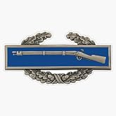 LAD Studio CIB - Combat Infantry Badge Window Bumper Sticker Decal 5""