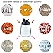 MILEKE Salt and Pepper Shakers, Moisture-Proof Condiment holders 150ML, 2/pack