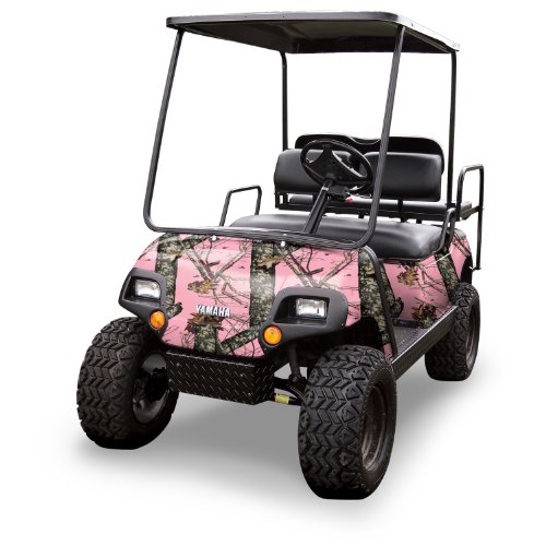 Mossy Oak Graphics (10060-BUP) Break-up Pink 4' x 10' Roll Golf Cart Camouflage Kit