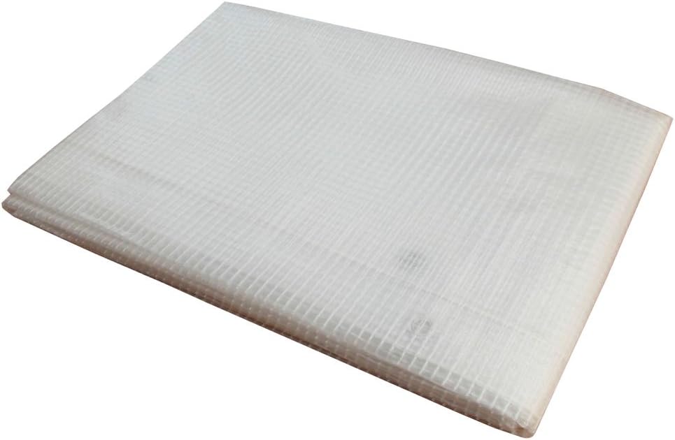 Tarpaflex 3m x 4m Clear Woven Heavy Duty Extra Strong Mono Cover Tarp/Tarpaulin
