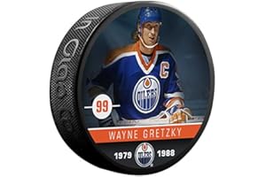 Wayne Gretzky Edmonton Oilers Officially Licensed Hockey Puck