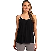 32 Degrees Women's Cool Flowy Bra Cami | with Built-in Cups | Relaxed Fit | Adjustable Spaghetti Strap