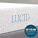 LUCID 10 Inch Latex Foam Mattress - Firm - Ventilated Design - CertiPUR-US Certified Foam - 10-Year Warranty - Full
