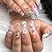 10 Rolls Laser Holographic Nail Foil Sticker Colorful Flower Starry Sky Manicure Transfer Decals Nail Art DIY Decoration Kit