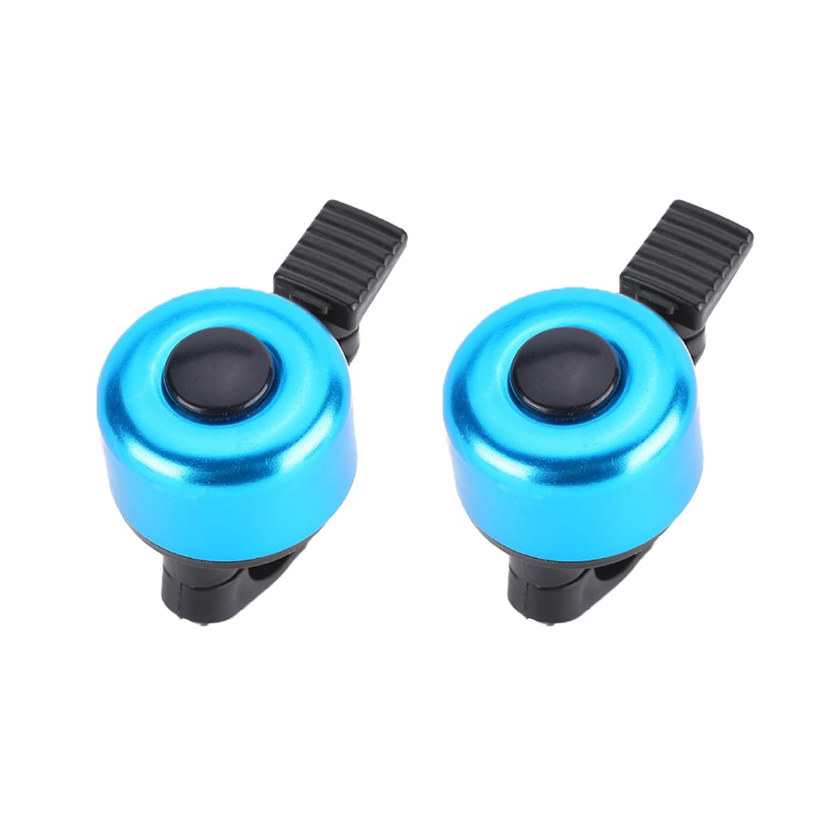 Photo 1 of 2 Pack Bike Bell Mini Bicycle Bell Thumb Bell for Adults Kids Boys Girls BMX MTB Bicycle Mountain Bike Scooter Folding Bicycle (Blue)