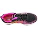 Skechers Sport Women's Burst Ellipse Fashion Sneaker,Black/Pink/Orange,9 M US