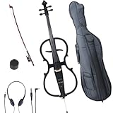 Cecilio 4/4 CECO-1BK Black Metallic Electric Cello