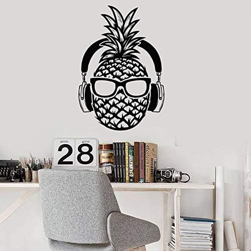 Tianpengyuanshuai Calcomanias De Pared De Pina Auriculares Gafas