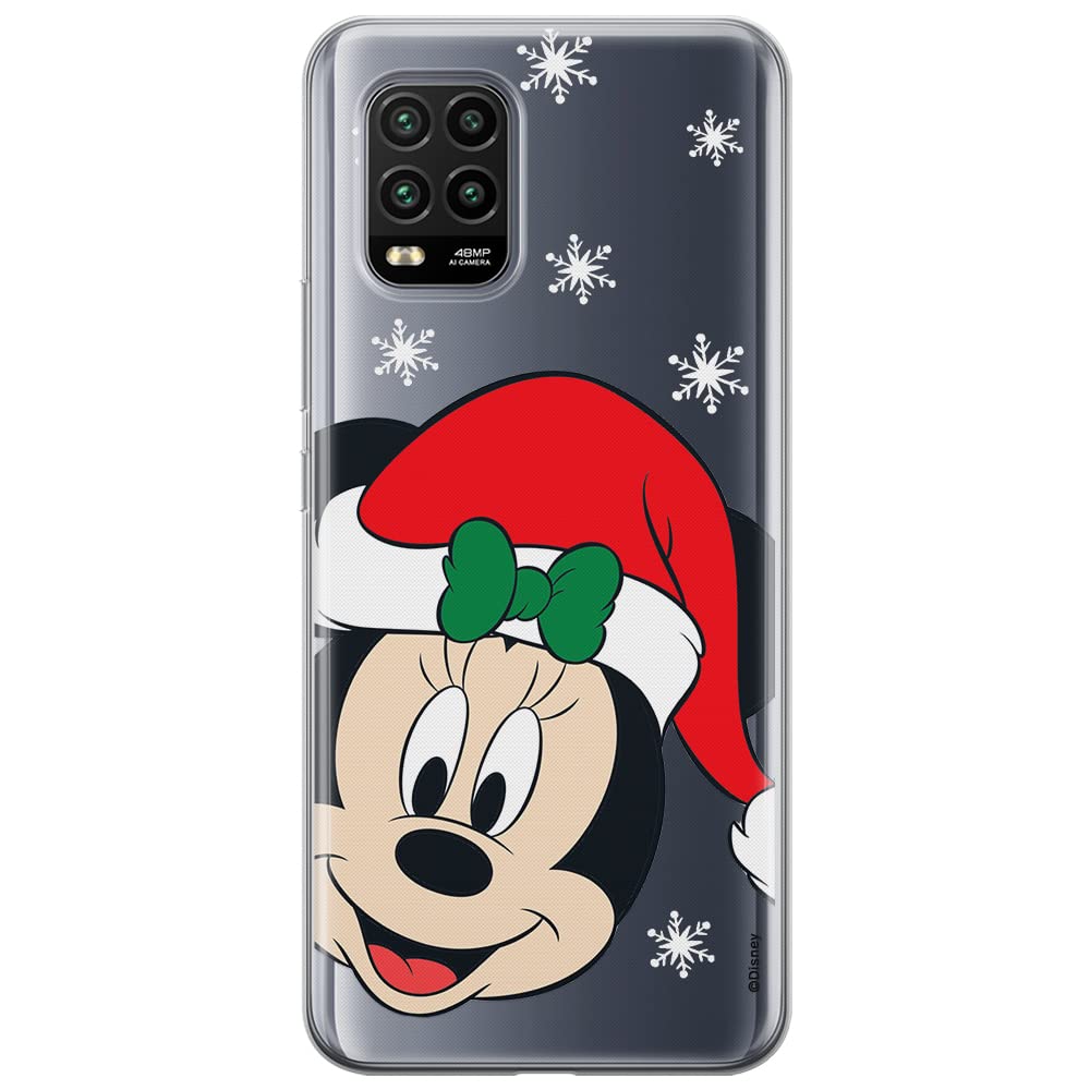 ERT GROUP mobile phone case for Xiaomi MI 10 LITE original and officially Licensed Disney pattern Minnie 060 optimally adapted to the shape of the mobile phone, partially transparent — image 1