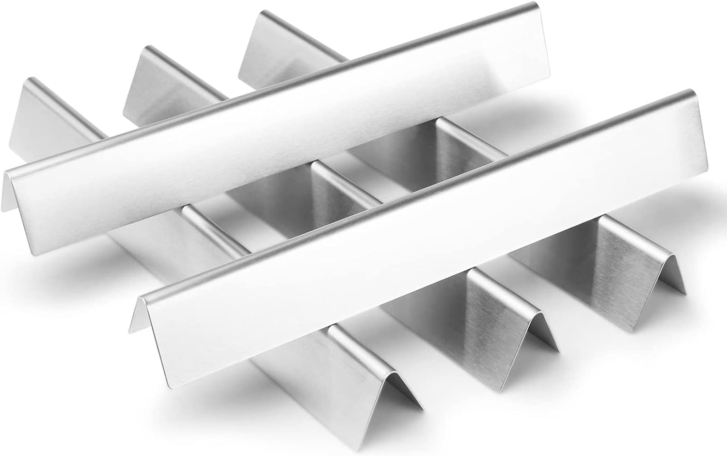 Denmay 7621 44.45CM Flavorizer Bar 1.3mm Stainless Steel Heat Plate for Weber Genesis 300 series E/EP-310, 320, 330, Genesis S-310, 330 (with Front Control)(2011-2016), Spare Part for Weber 7620, 7621