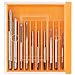 10 Pcs Micro Taps Metric Straight Flute Hand Tap Sets, High Speed Steel Machine Tap Sets for Clocks and Watches Tapping By STARVAST Size M1-M3.5