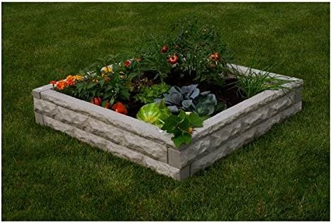 Garden Wizard Raised Garden Beds (Light Granite)