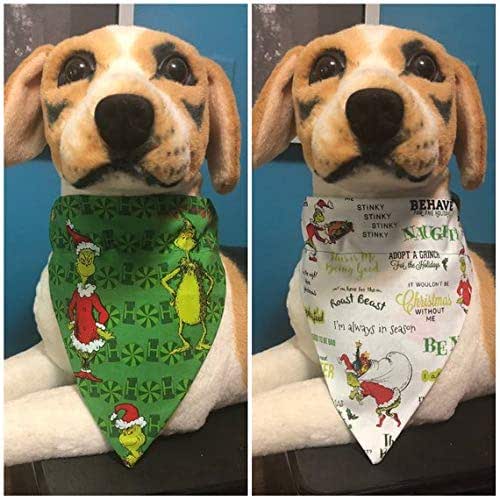 grinch dog collar