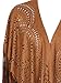 PERSUN Women Geo Cut Out Asymmetric Tasseled Summer Cover-up Kimono