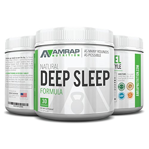 AMRAP Nutrition Natural Deep Sleep Formula PostWorkout Recovery