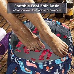 Collapsible Foot Bath Basin for Soaking