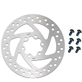 140mm Electric Scooter Brake Rotor in Stainless Steel, Compatible with Ninebot, KUGOO, Speedway 4, Zero 10