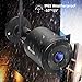 Ctronics Security Camera Outdoor,1080P Wireless IP Surveillance Camera,98ft Night Vision Bullet Camera,Two-Way Audio,Waterproof,Motion Detect,Support Max 128GB Micro SD Card(not Included)