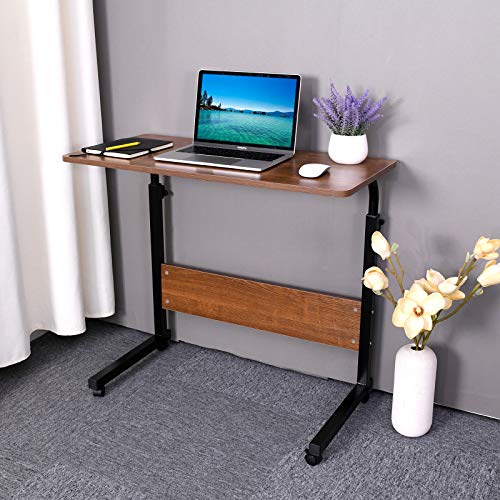 AIZ Portable Desk, Rolling Desk Portable Laptop Desk with Wheels