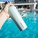 Corkcicle Canteen Waterman Collection-Water Bottle & Thermos-Triple Insulated Shatterproof Stainless Steel, 25 oz, Waterman Grey