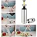 Oil Sprayers Olive Oil Sprayer Oil Mister Vinegar Sprayer Bottle for Cooking and Stainless Steel Pump Spritzer Can Container for Barbecue and Making Salad, Includes Two Cleaning Brush and One Funnel