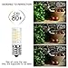 SHINE HAI E17 LED Bulb Microwave Oven Light, 500 Lumens, Daylight White 5000K, 5W (50W Halogen Equivalent), 50x2835 SMD AC110-130V, Pack of 2