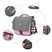 BAGSMART Digital SLR/DSLR Compact Camera Shoulder Bag, Travel SLR Gadget Bag, Pink