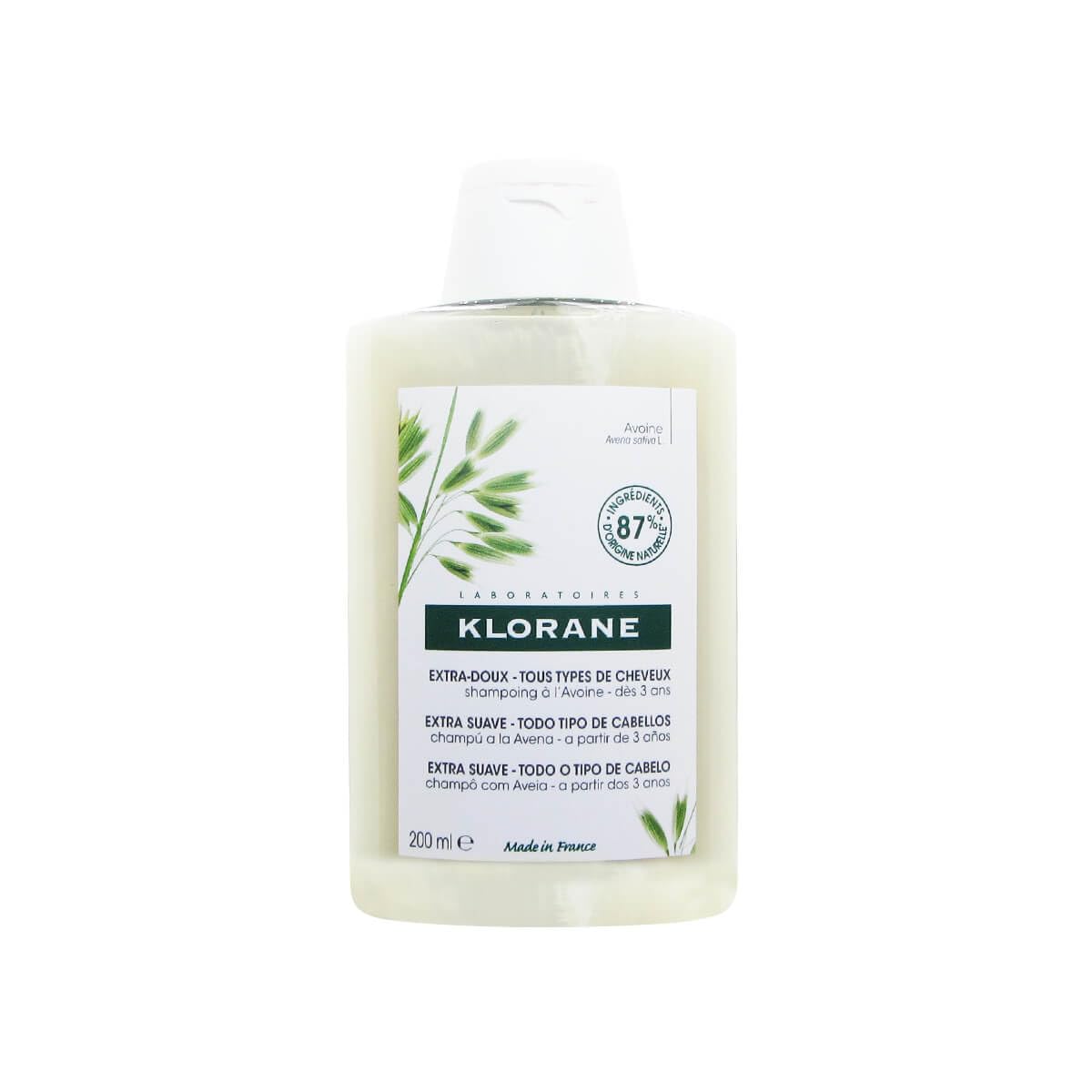 Klorane Shampooing au Lait d'Avoine 200ml โ image 1