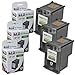 LD Remanufactured Ink Cartridge Replacements for HP 94 C8765WN (Black, 3-Pack) Compatible with PhotoSmart 2605 2608 2610 2610v 2610xi 2613 2710 2710xi 7850 8150