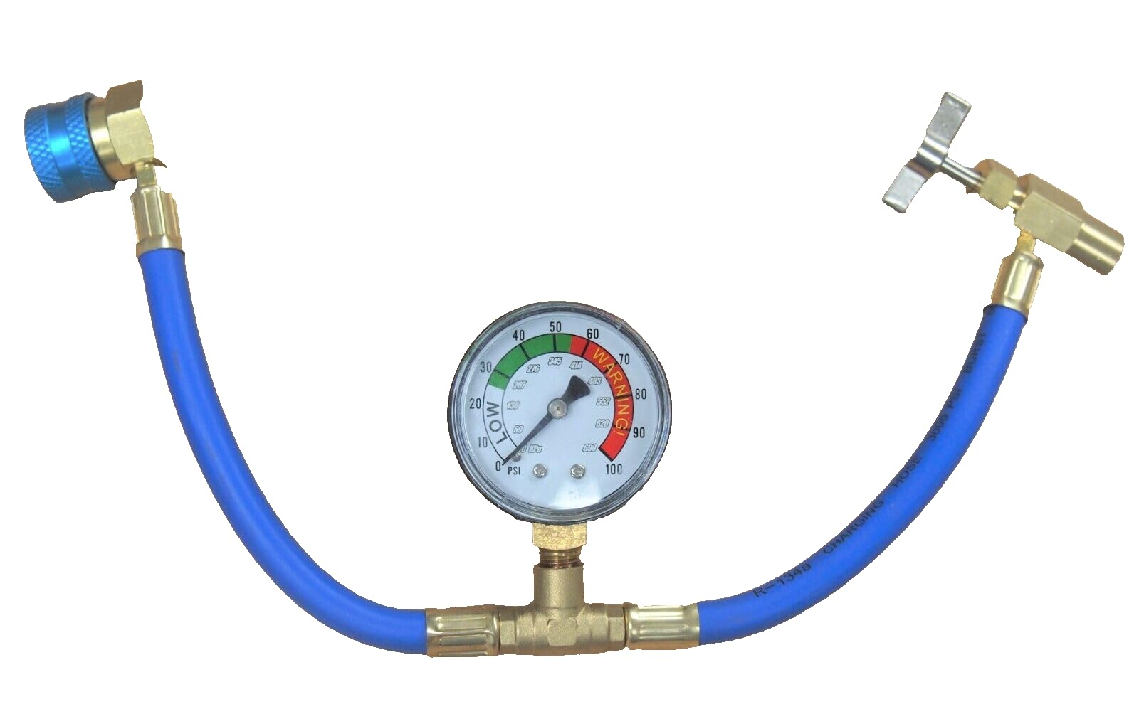 Photo 1 of Hoteche R1234yf Only Self-Sealing A/C Can Tap Gauge Hose Recharge AC Conditioning 1/2" Acme Left Hand Threads HD77- Not for R134a/R12