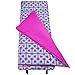 Wildkin Original Nap Mat with Pillow for Toddler Boys and Girls, Measures 50 x 20 x 1.5 Inches, Ideal for Daycare and Preschool, Mom's Choice Award Winner, BPA-Free (Trellis)