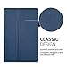 kwmobile Case Compatible with Acer Iconia One 10 (B3-A30) - Slim PU Leather Tablet Cover with Stand Feature - Dark Blue