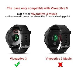 RunTech Compatible for Garmin Vivoactive 3 Watch