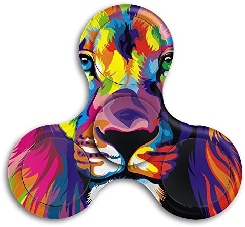 Anxiety Relief Toys Spinner Spinner For Colourful Lion Face