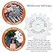 Grill Scraper,Griddle Scraper,Stainless Steel Cleaner,Bottle Opener,5 In 1 Grill Scraper Cleaner Effective Cleaning of Stubborn Stains on Weber/Charcoal/Gas Grate Grills,More Dexterous and Safer