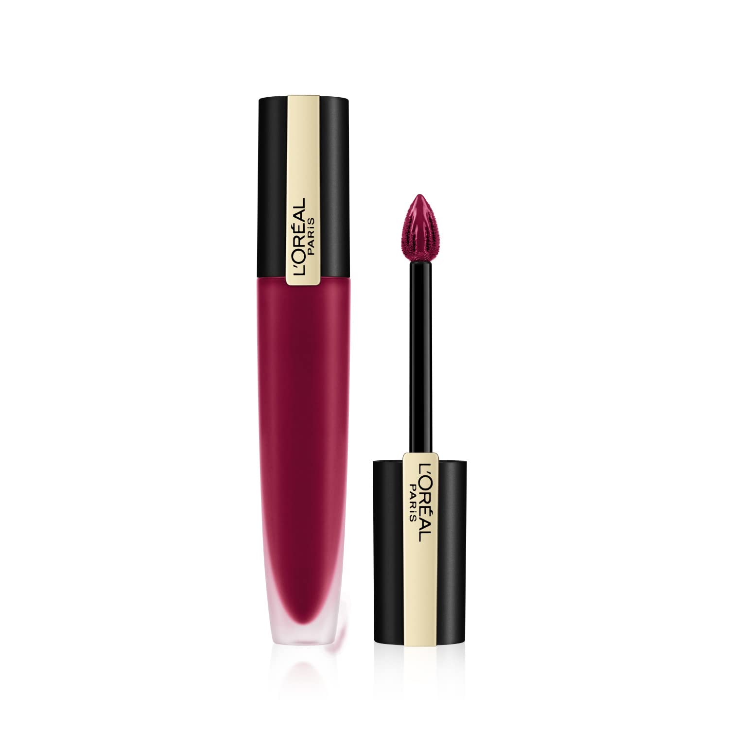 ROUGE SIGNATURE liquid lipstick #141-unconquered