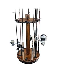 Rush Creek Creations Round Spinning 30 caña de pescar