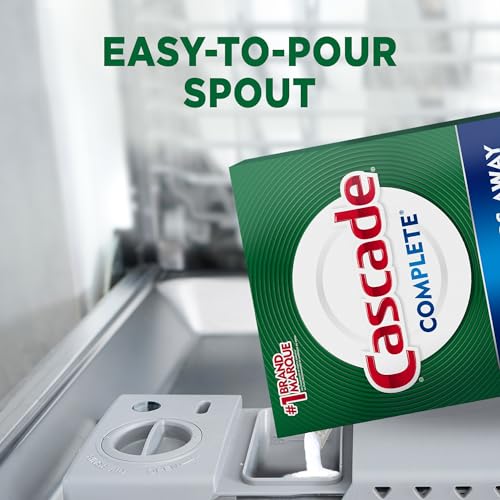 Cascade Complete Powder Dishwasher Detergent, Fresh Scent, 75 oz, White photo 12